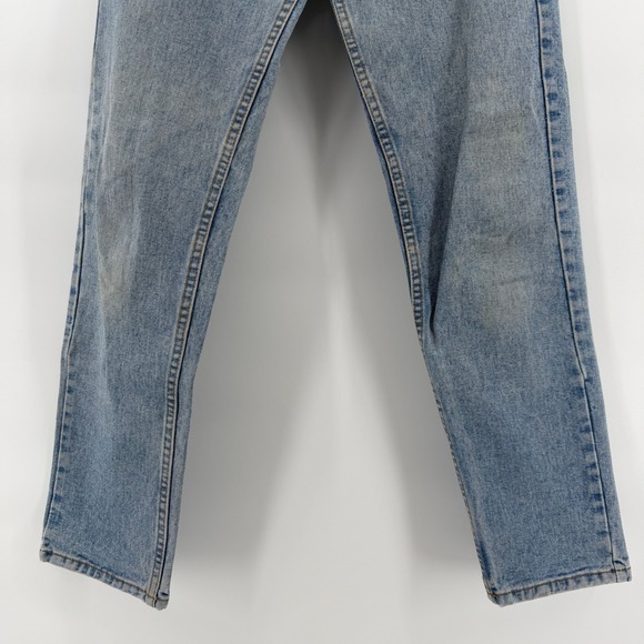 VTG Guess Jeans Women's 26 Light Wash Straight Leg Denim USA Made Button Fly - Picture 4 of 16